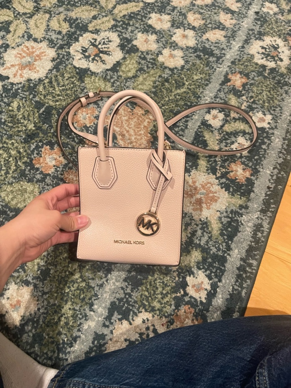 Michael kors baby pink purse